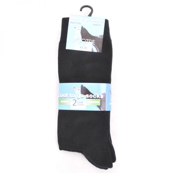 Footsie Herensokken Cool to go socks 2pak  - marine