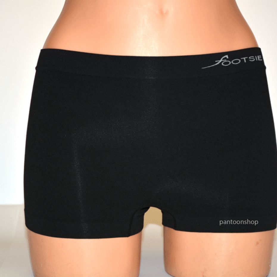 Pantoon naadloze en onzichtbare boxershort - zwart