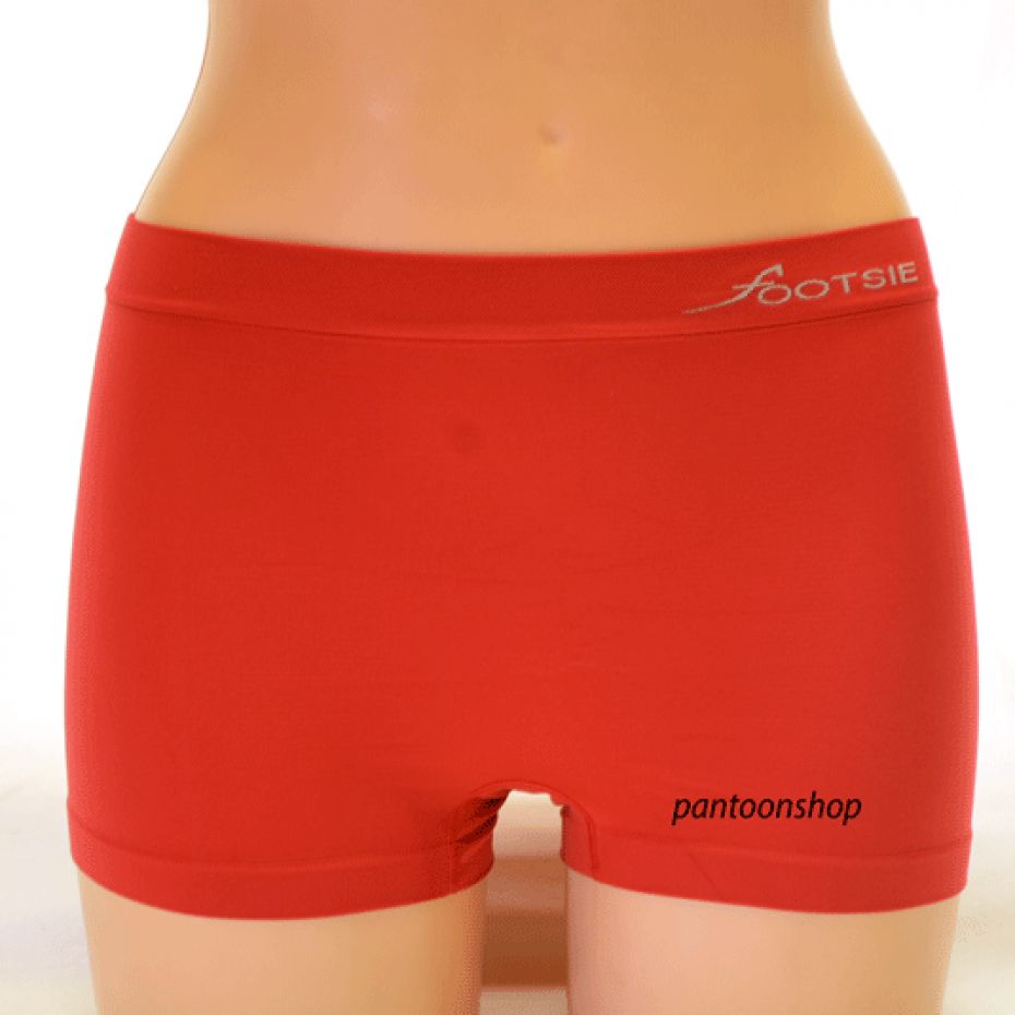 Pantoon naadloze en onzichtbare boxershort - rood