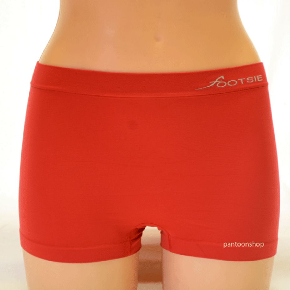 Pantoon naadloze en onzichtbare boxershort - rood