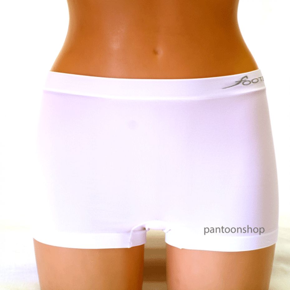 Pantoon microfiber seamlless boxershort 3XL-4XL -wit